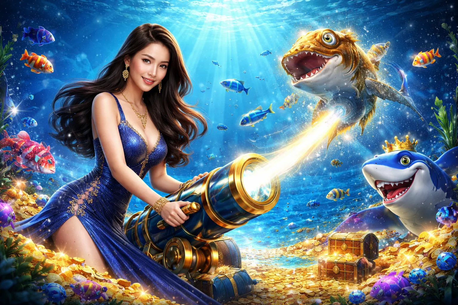 Trò Chơi Máy Xèng K9CC Bắn Cá